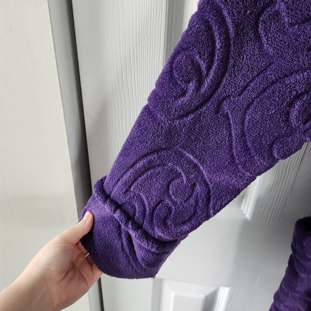 Croft & Barrow Purple Robe - Picture 5 of 9